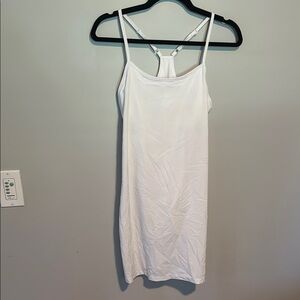 White Strappy Dress